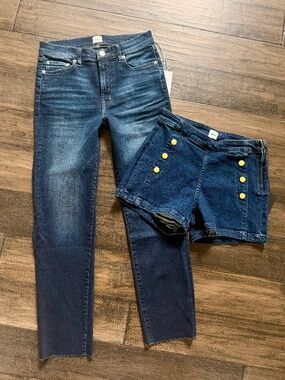 EDWIN Lot of Jeans & Sailor Shorts!! Sz 27 Blk Label Jeans NWT $480!!
